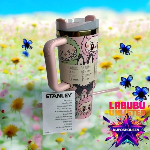 LABUBU Limited Edition 40oz Travel Tumbler by Stanley - Picture 5 of 11